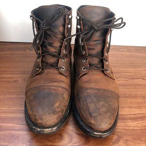 THURSDAY BOOT CO Men's Captain Lace-Up Boot in Terracotta - Size 13